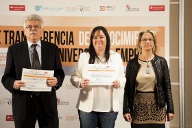 premios del Plan de Transferencia de Conocimiento Universidad Empresa 2015