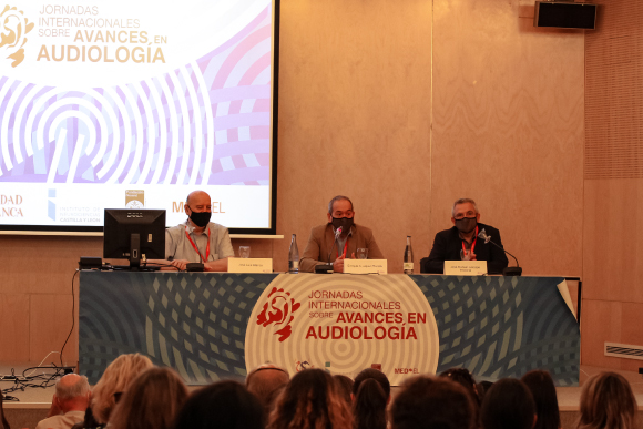 inauguración de las jornadas internacionales sobre avances en audiologia 2022 de la Universidad de Salamanca 