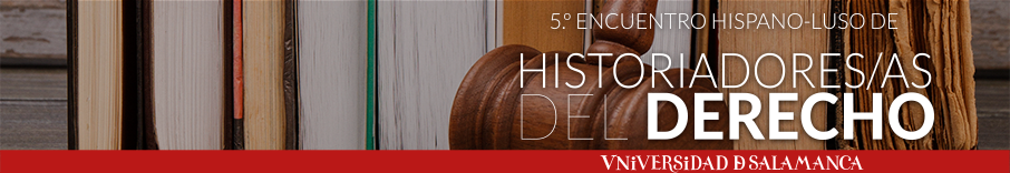 5.º Encuentro Hispano-Luso de Historiadores/as del Derecho