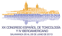 Logo del XX Congreso Español de Toxicología
