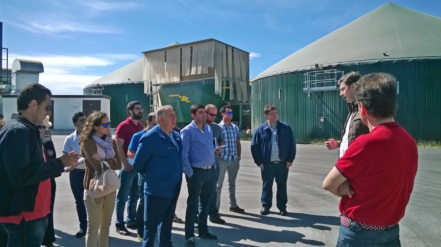 Visita a planta de producción de biogás y explotación agropecuaria
